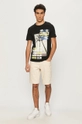 Guess T-shirt czarny