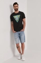 Guess T-shirt czarny