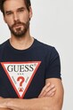 Guess - Tričko námořnická modř M1RI71.I3Z11