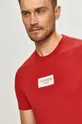 czerwony Calvin Klein - T-shirt