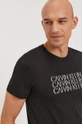 czarny Calvin Klein T-shirt