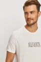 biały AllSaints - T-shirt STAMP CAMO SS CREW