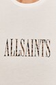 AllSaints - Tricou MG084T alb