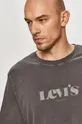 szary Levi's - T-shirt Męski
