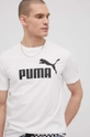 white Puma t-shirt