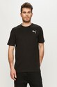 Bavlněné tričko Puma 586668 černá AW24