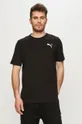 Puma t-shirt bawełniany czarny