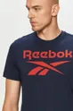 granatowy Reebok - T-shirt FP9151 Męski