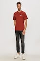 Levi's - Μπλουζάκι 16143.0088 μπορντό SS21