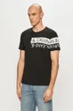 czarny Calvin Klein Jeans - T-shirt J30J317086.4891