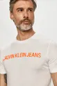 biały Calvin Klein Jeans - T-shirt J30J307856.4891
