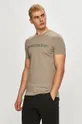 beżowy Calvin Klein Jeans - T-shirt J30J307856.4891