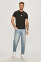 Calvin Klein Jeans - T-shirt J30J314267.4891 czarny