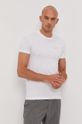 biały Calvin Klein Jeans T-shirt (2-pack) Męski