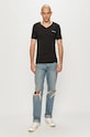 Calvin Klein Jeans - T-shirt J30J318068.4891 J30J318068.4891 czarny SS21