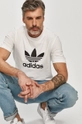 biela adidas Originals - Tričko GN3463 Pánsky