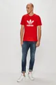 adidas Originals - T-shirt GN3468 czerwony
