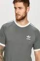 szary adidas Originals - T-shirt GN3500