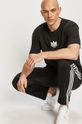 čierna adidas Originals - Tričko Pánsky