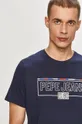 granatowy Pepe Jeans - T-shirt Dennis