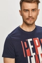 granatowy Pepe Jeans - T-shirt Davy