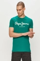 turkusowy Pepe Jeans - T-shirt Original