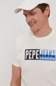 biały Pepe Jeans T-shirt