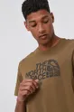 zielony The North Face T-shirt