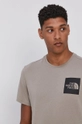 The North Face t-shirt szürke