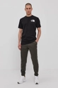 The North Face T-shirt czarny