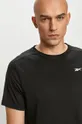 czarny Reebok - T-shirt GL3182