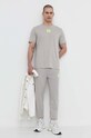 HUGO t-shirt bawełniany 50447978 szary AA00