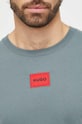 HUGO t-shirt bawełniany zielony 50447978