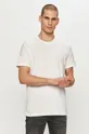 biały Hugo T-shirt bawełniany 50408203
