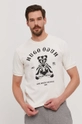 beżowy Hugo T-shirt 50446368 Męski