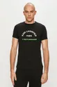 czarny Karl Lagerfeld T-shirt 511224.755090