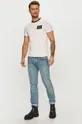 Karl Lagerfeld - T-shirt 511224.755072 biały