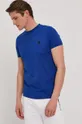 niebieski Karl Lagerfeld T-shirt 511230.755026 Męski