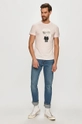 Karl Lagerfeld - T-shirt 511251.755061 różowy