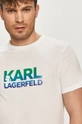 biały Karl Lagerfeld T-shirt 511224.755050