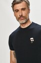 Karl Lagerfeld - Tričko tmavomodrá 511221.755025
