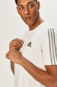 biały adidas - T-shirt GK9431