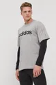 szary adidas T-shirt GL0060 Męski