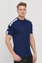 granatowy adidas Performance t-shirt Męski