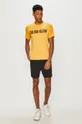 Calvin Klein Performance - Tričko žltá