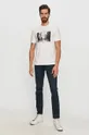 Armani Exchange - T-shirt 3KZTFH.ZJH4Z biały