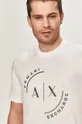 biały Armani Exchange T-shirt 3KZTLF.ZJ9AZ