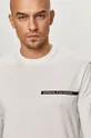 biela Armani Exchange - Tričko s dlhým rukávom