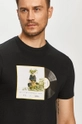 czarny Armani Exchange - T-shirt x National Geographic 3KZTNA.ZJ3DZ