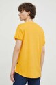 Odjeća Pamučna majica G-Star D16396.2653 zlatna